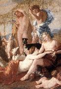 POUSSIN, Nicolas The Empire of Flora (detail) afd oil painting on canvas